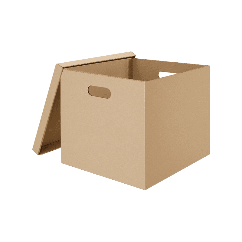 Cajas de embalaje de almacenamiento cuadrado corrugado