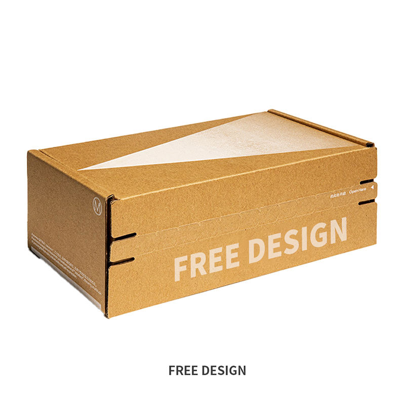 Cajas de envío de cartón de tira lacrimógeno